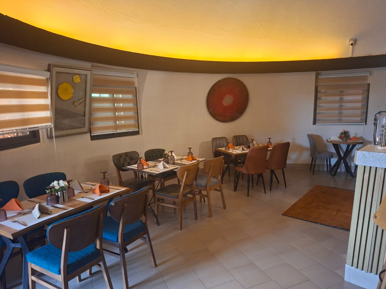 Vue du restaurant La Boule