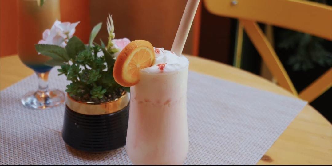 Cocktail servi à La Boule Lounge
